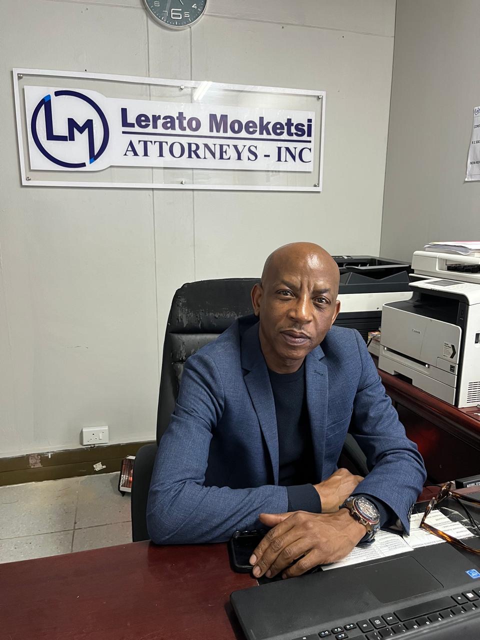 Lerato Moeketsi, Director of Lerato Moeketsi Attorneys – Inc., at the firm's Mahikeng office